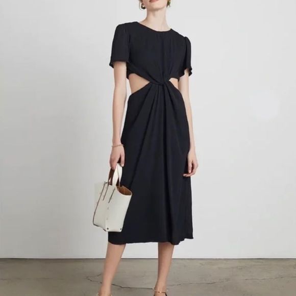 Who What Wear Dresses & Skirts - Who What Wear Collection Drew Cutout Plisse Dress NWT